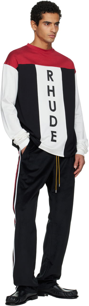 Tričko Rhude Intake Tri-Panel LS T-shirt Rôznofarebný | RHFW25SR01729, 3