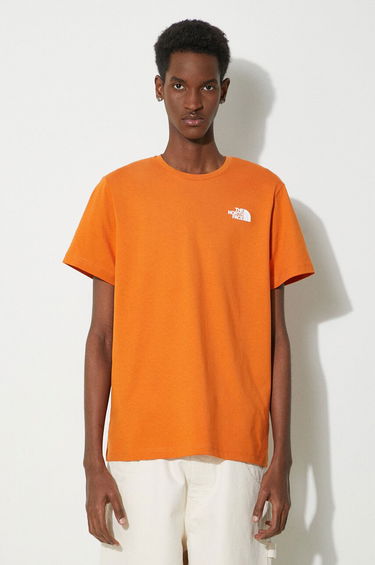 Tričko The North Face T-Shirt With Print Oranžová | NF0A87NVPCO1, 0