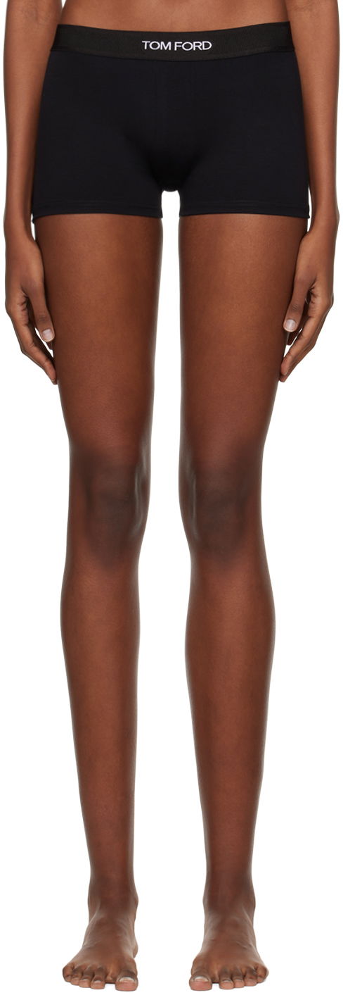 Nohavičky Tom Ford Tom Ford Jacquard Boy Shorts Čierna | KNJ006-JEX011, 0