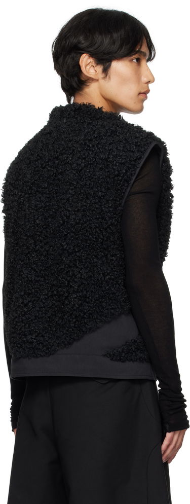Vesta HELIOT EMIL HELIOT EMIL Chiaroscuro Fleece Vest Čierna | PREAW25_M_03_038_BLK01, 2