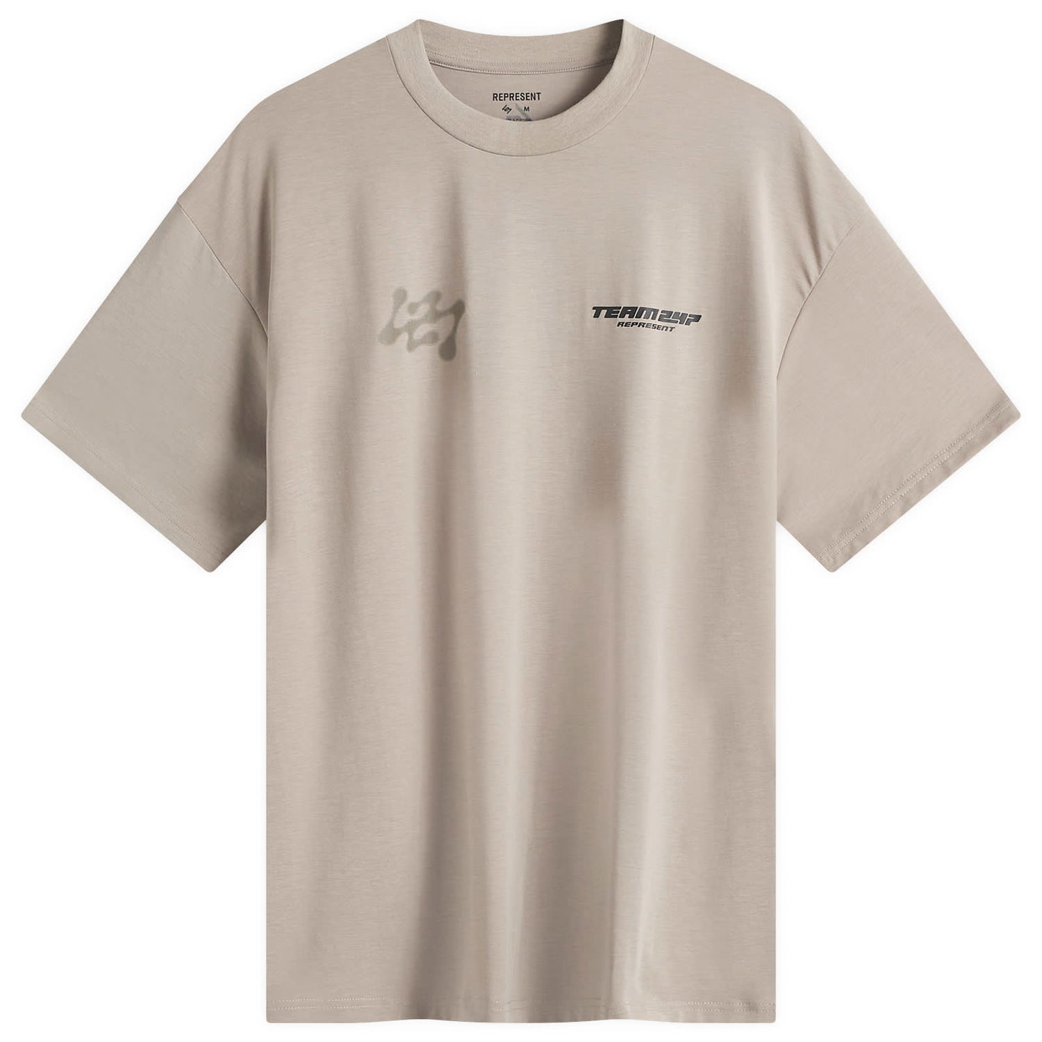 Tričko Represent Clo 247 Future Terrains Oversized T-Shirt Béžová | 247M4119-291, 0