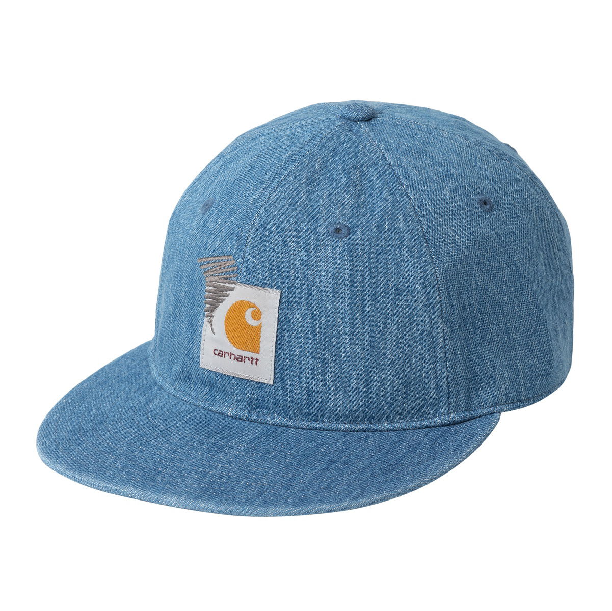 Šiltovka Carhartt WIP Denim 6-Panel Cap Modrá | A242064_1, 0