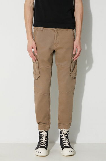 Cargo nohavice Alpha Industries Jogger Army Pants Beige Béžová | 196210.183, 0
