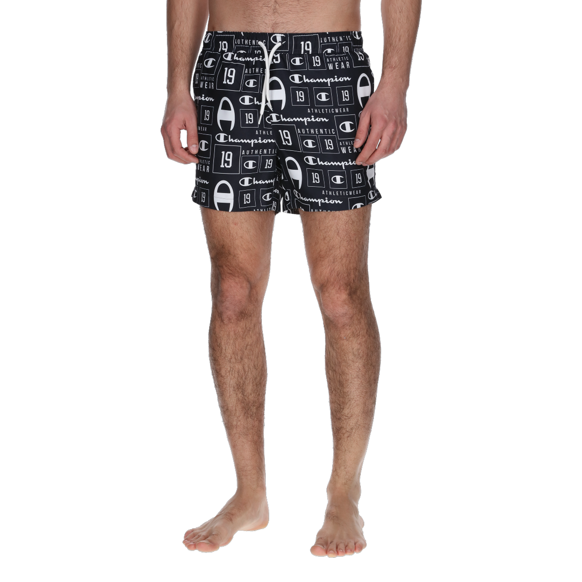 Plavky Champion Champion All-Over Print Beachshort Čierna | 221498-BL501, 0