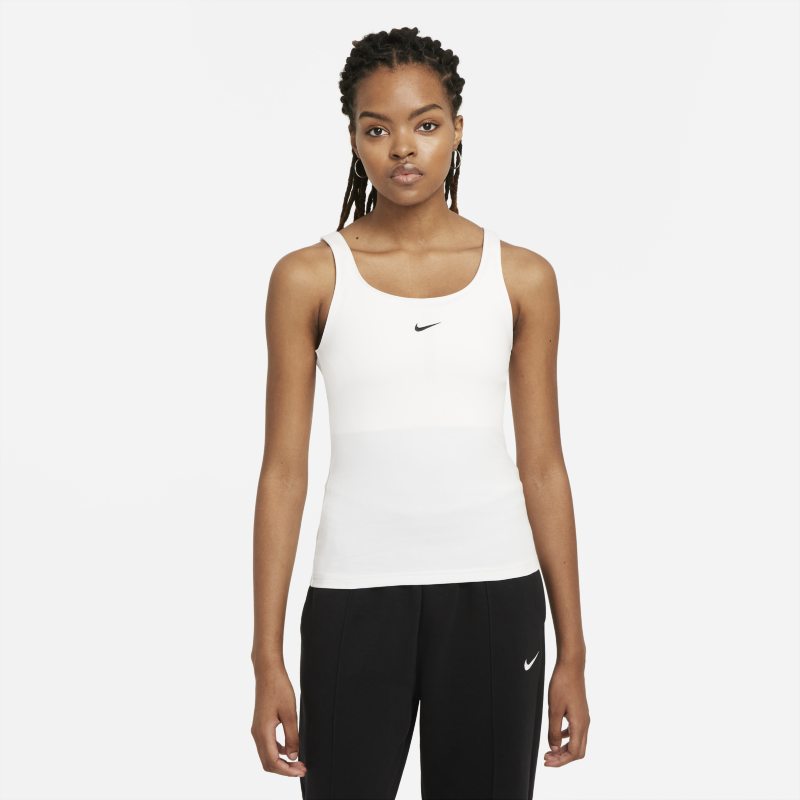Tielko Nike Essential Cami Tank Biela | DH1345-100, 0