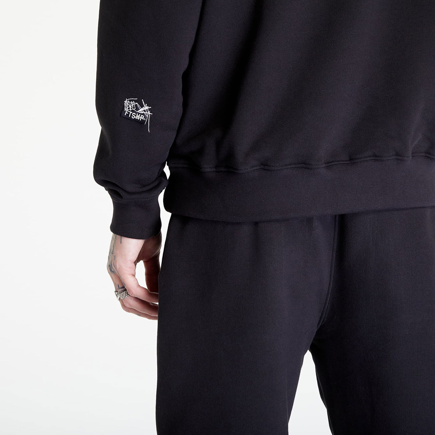 Mikina Footshop Everyday Crewneck Čierna | FTSHP_273, 1