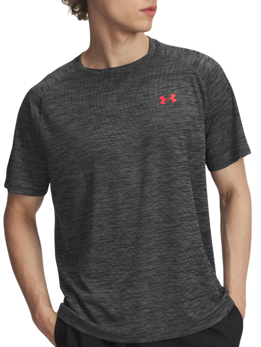 Tričko Under Armour Under Armour UA Tech Textured Short Sleeve T-Shirt Čierna | 1382796-002, 0