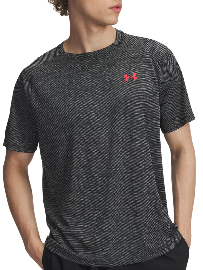 Tričko Under Armour Under Armour UA Tech Textured Short Sleeve T-Shirt Čierna | 1382796-002