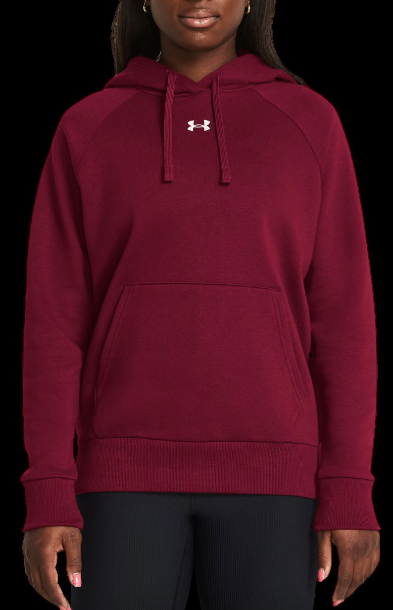 Mikina Under Armour Fleece Hoodie Červená | 1379500-625