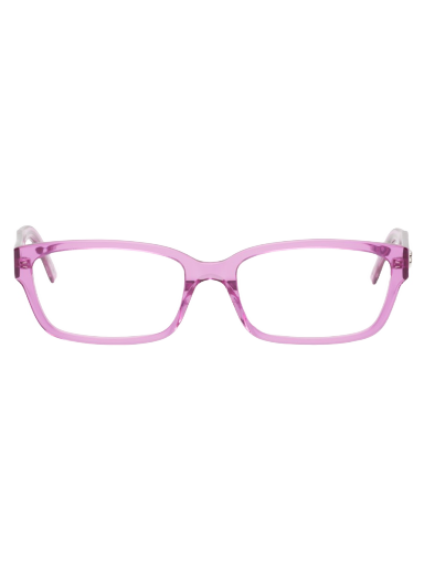 Slnečné okuliare Balenciaga Rectangular Glasses Ružová | BB0065O