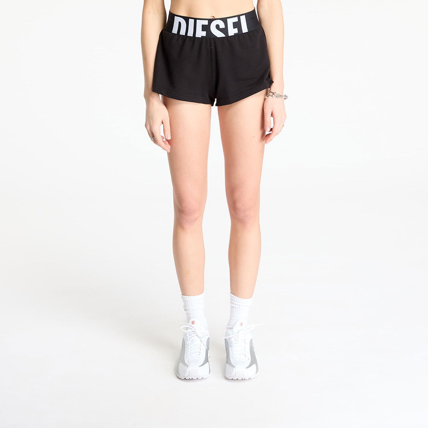 Šortky Diesel Diesel Arianna-D-Pop Shorts Čierna | A17659-0IKBJ 9XX, 0