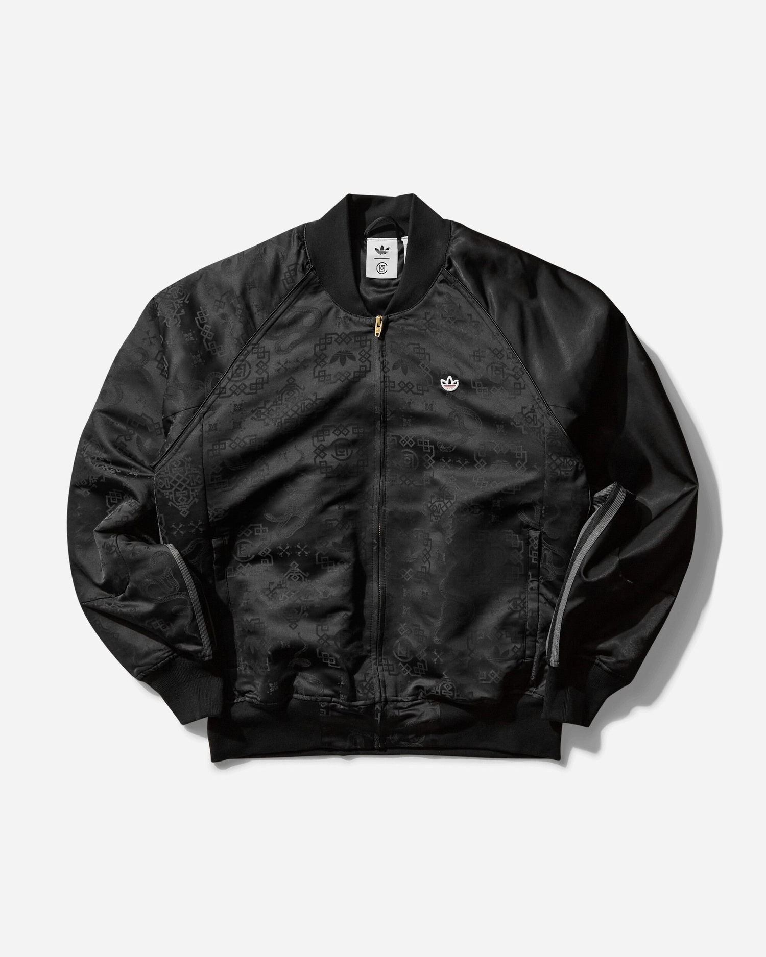 Bomber bunda adidas Originals CLOT by Edison Chen Sports Jacket Čierna | JD3543, 0