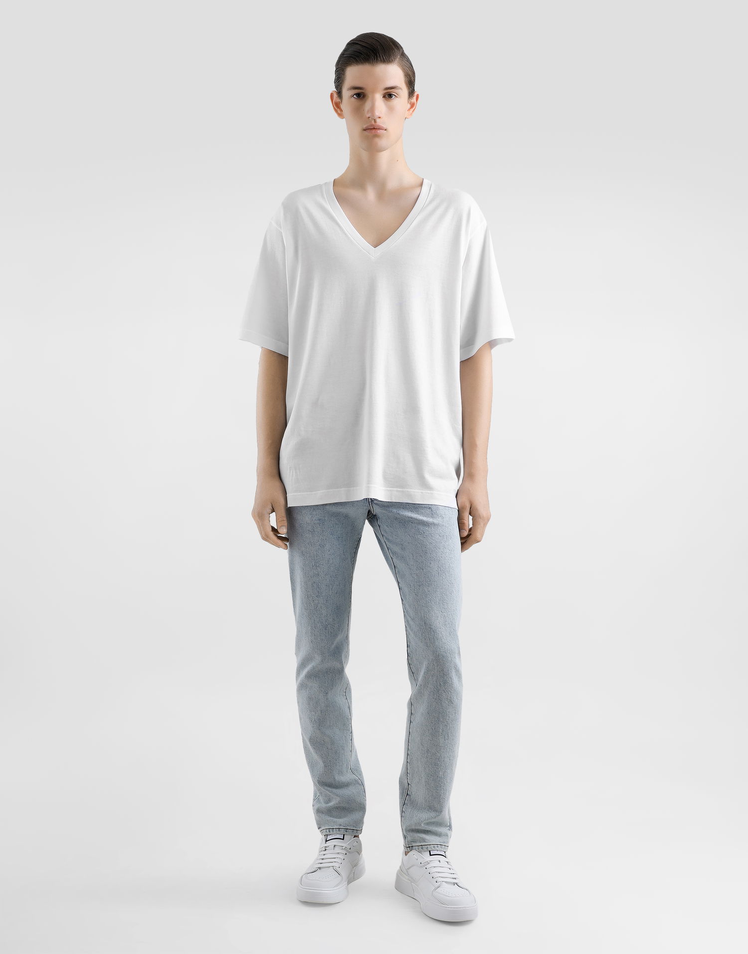 Džínsy Dolce & Gabbana Dolce & Gabbana Slim-Fit Stretch Jeans Modrá | GY07CDG8MV2S9001, 1