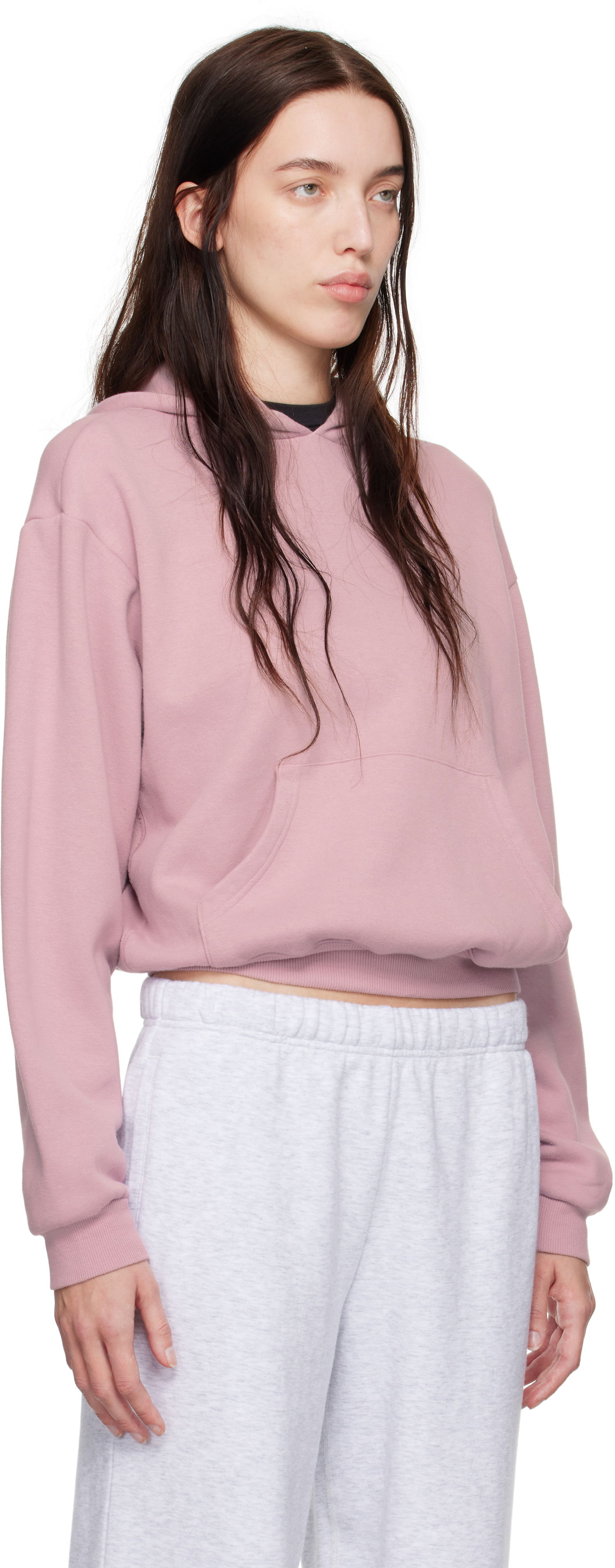 Mikina SKIMS Fleece Classic Hoodie Ružová | TP-PLO-4475, 1