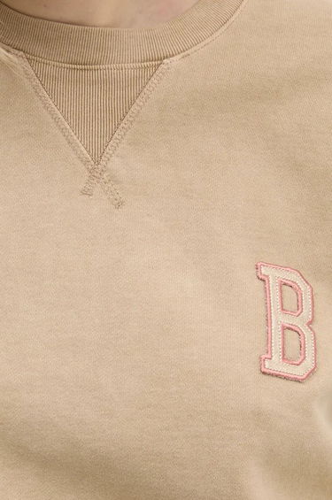 Mikina Barbour Beige Patterned Sweatshirt Béžová | LOL0613, 4