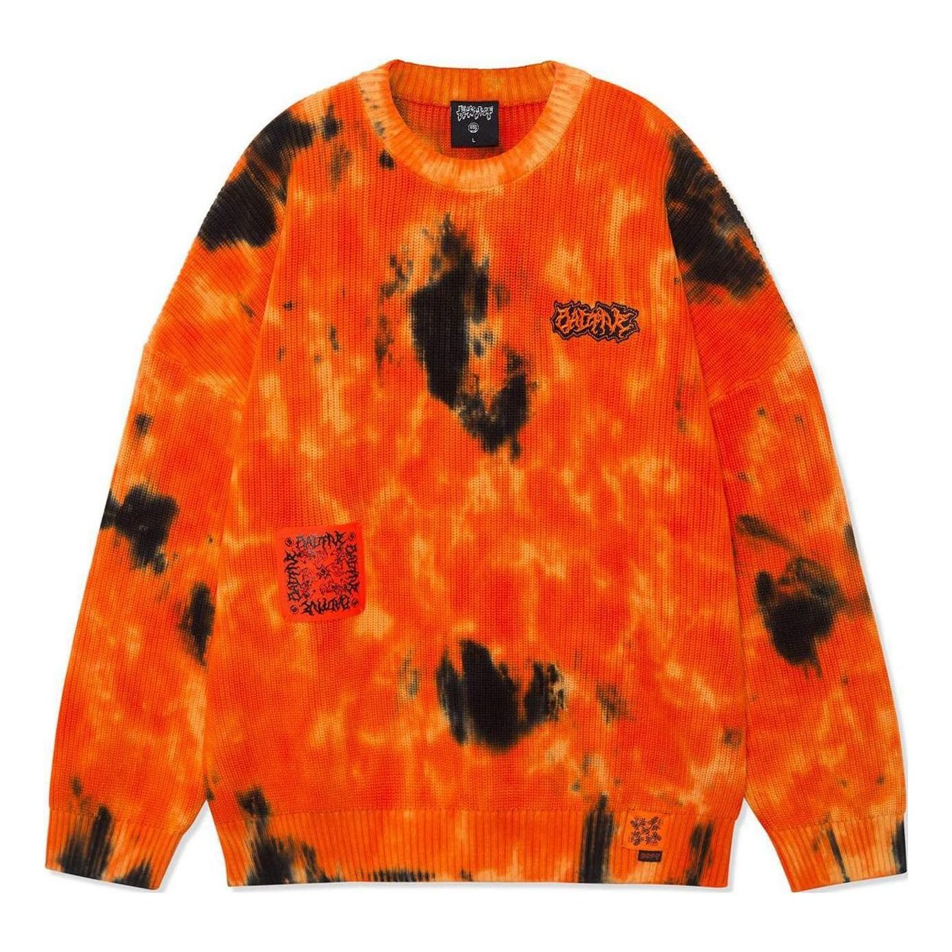 Sveter Li-Ning BadFive Tie Dye Graphic Sweater Oranžová | AMBR097-2, 0