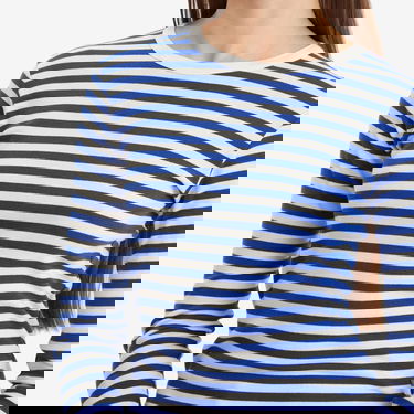 Tričko BEAMS Beams Boy Long Sleeve Striped T-Shirt Modrá | 13140060654-75, 5