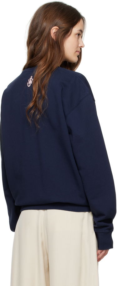 Mikina JW Anderson JW Anderson 'Real Sleep' Sweatshirt Navy | JW0230-PG1632, 2