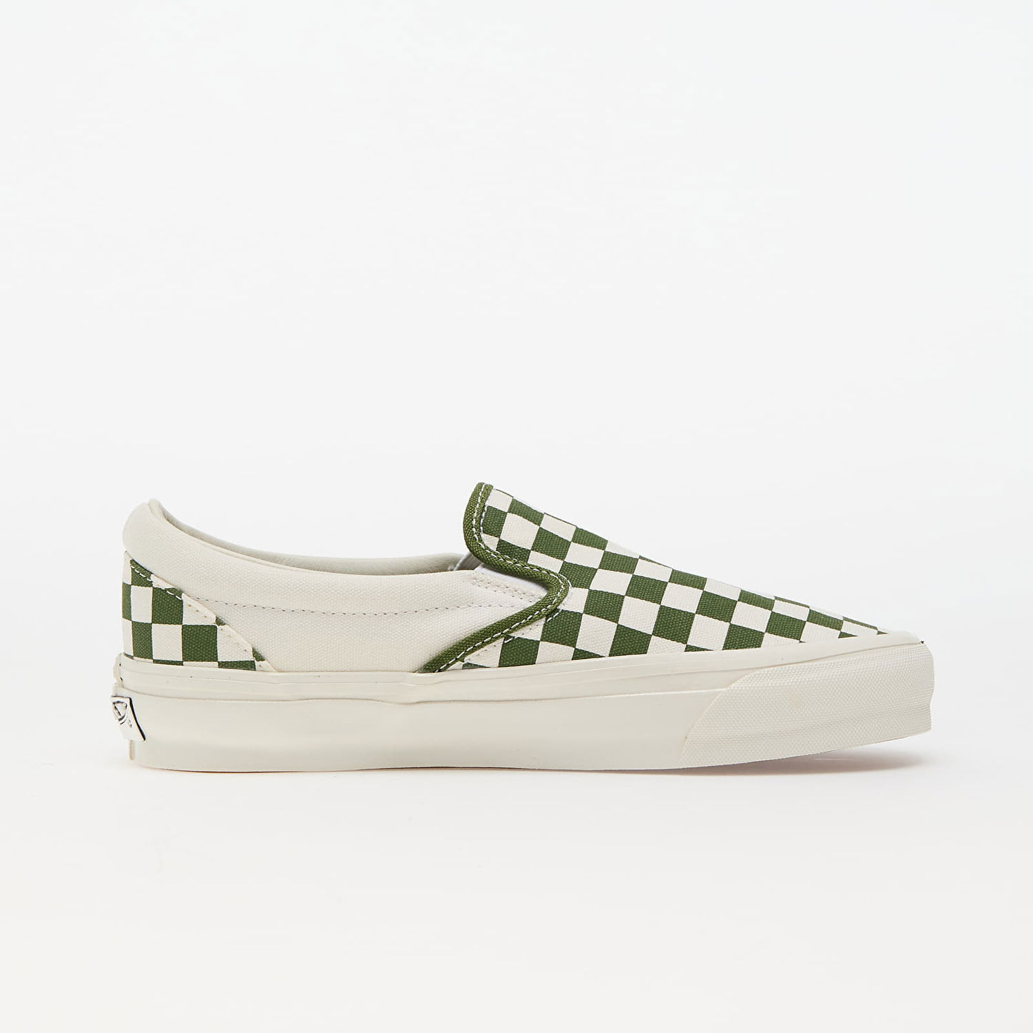 Tenisky a topánky Vans Slip-On Reissue 98 LX Checkerboard Pesto Zelené | VN000CSECIB1, 1