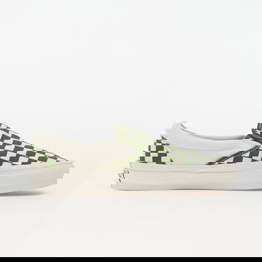 Tenisky a topánky Vans Slip-On Reissue 98 LX Checkerboard Pesto Zelené | VN000CSECIB1, 1