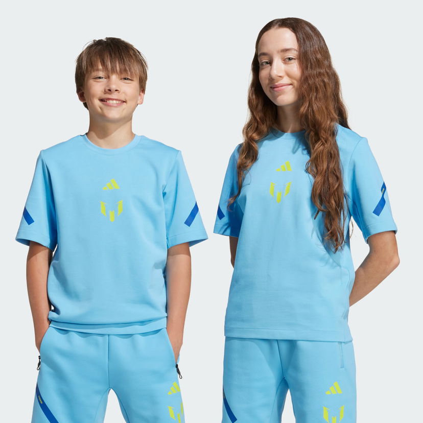 Tričko adidas Performance MESSI ZNE T-Shirt Modrá | KB2123