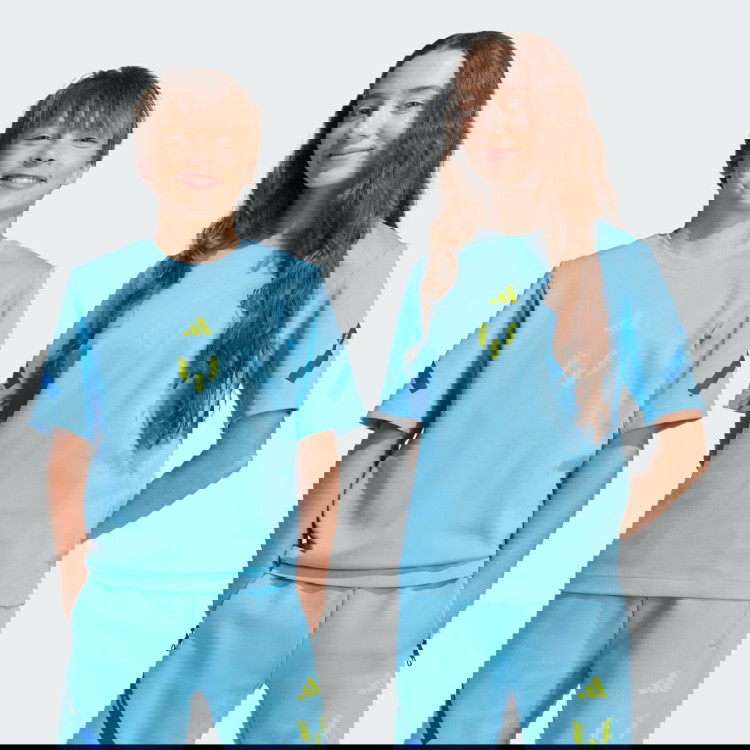 Tričko adidas Performance MESSI ZNE T-Shirt Modrá | KB2123, 0