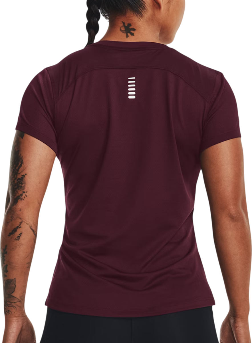 Tričko Under Armour Under Armour Qualifier Run T-Shirt Vínová | 1369454-600, 1