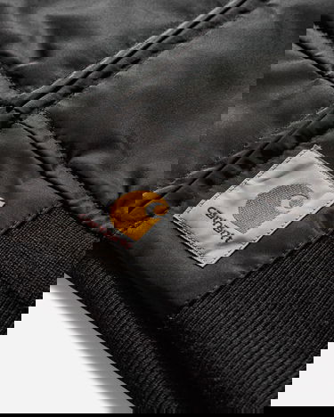 Bomber bunda Carhartt WIP Santa Fe Alumni Satin Western Yoke Jacket Čierna | I035147 31YXX, 4