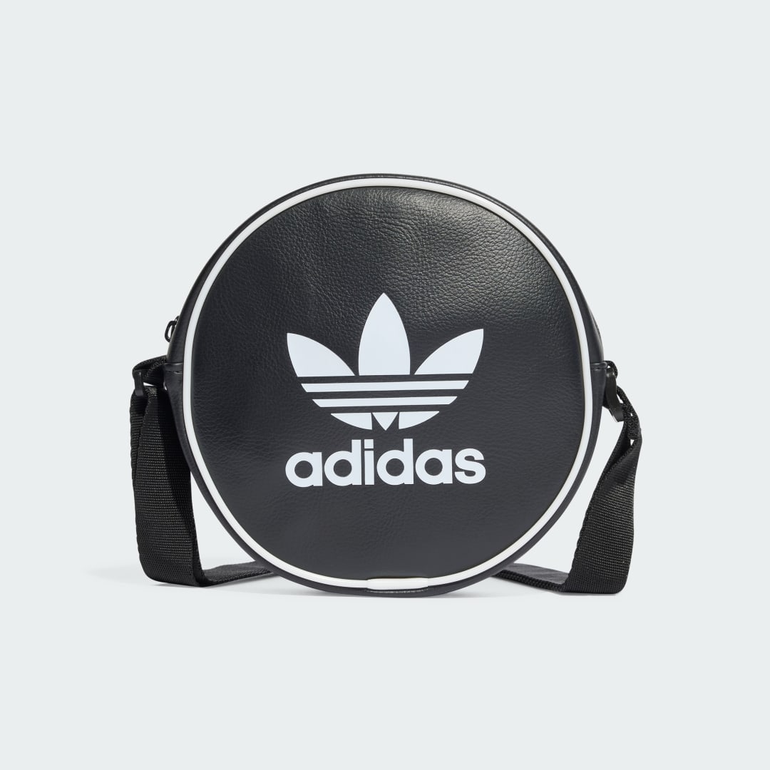 Ľadvinka adidas Originals Adicolor Classic Round Bag Čierna | IT7592, 1