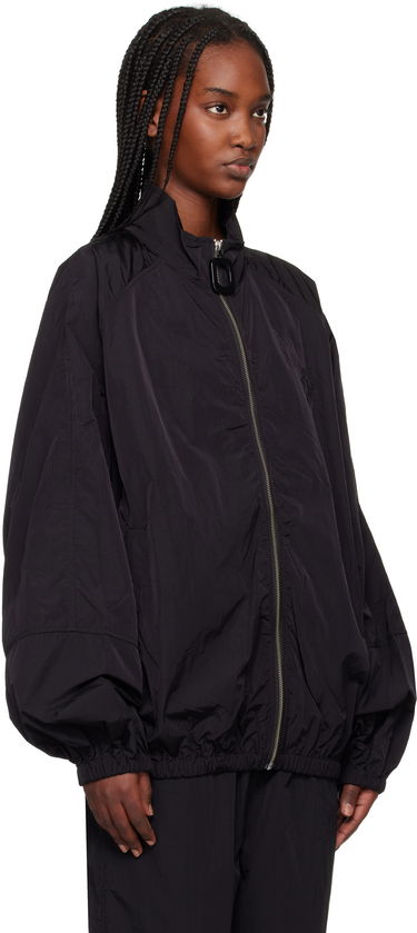 Vetrovka JW Anderson JW Anderson Raglan Sleeve Track Jacket Čierna | JK0362-PG1697, 1