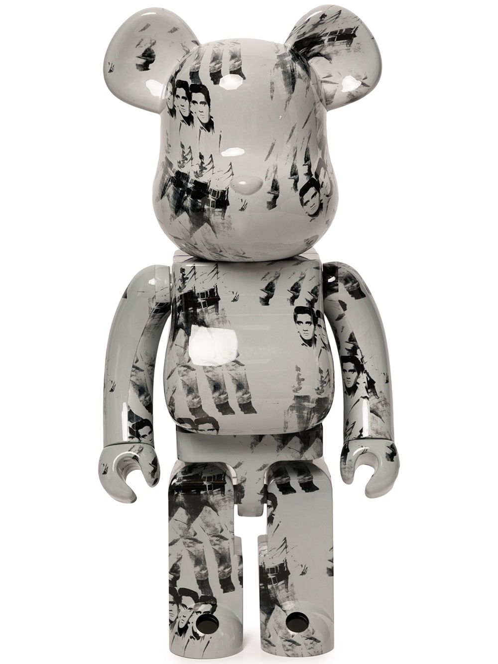 Zberateľské Medicom Toy BE@RBRICK Andy Warhol's Elvis Presley 1000% - Grey Šedá | AWEP100016963719, 0