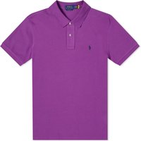 Polo tričko Polo by Ralph Lauren Custom Fit Polo Shirt Fialová | 710782592029, 1
