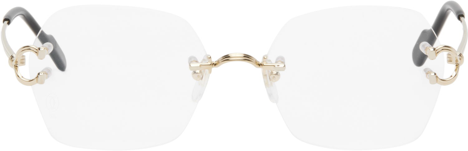Slnečné okuliare Cartier Cartier 'Signature C de Cartier' Glasses Metalická | CT0564O-001, 0
