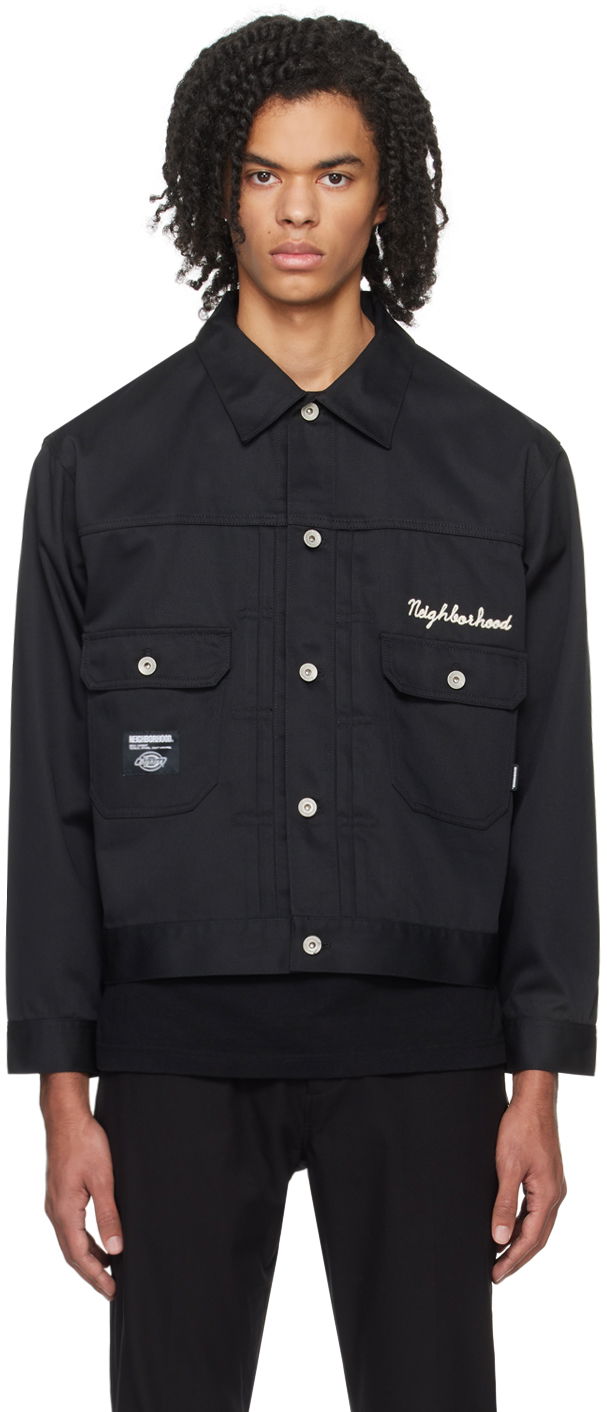 Bunda Neighborhood Black Dickies Edition Jacket Čierna | 232EVDKN-JKM01, 0