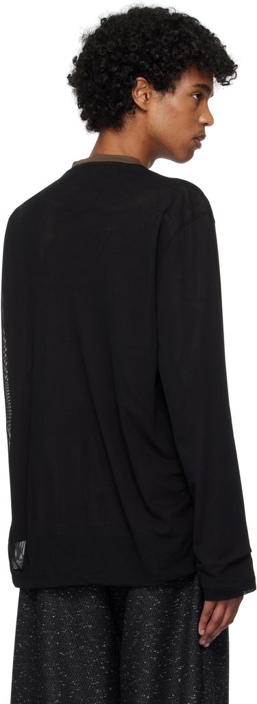 Sveter KIKO KOSTADINOV Kiko Kostadinov Inex Mesh T-Shirt Čierna | KKSS25TP02-75, 2