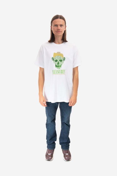 Tričko Pleasures T-Shirt With Print Biela | P22F059, 1