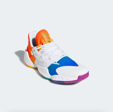 Tenisky a topánky adidas Performance Harden Vol. 4 "Pride" Biela | FX4797, 1