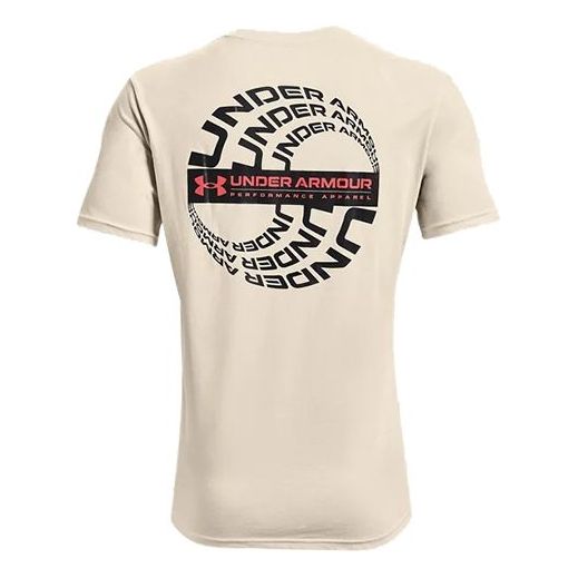 Tričko Under Armour Reflection Wave Short Sleeve T-Shirt Béžová | 1361674-110, 0