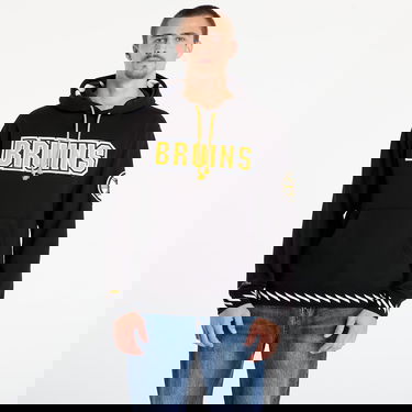 Mikina Mitchell & Ness Mitchell & Ness NHL Playmaker Fleece Hoodie Vintage Logo Bruins Čierna | TH11148-BBNBLCK, 0