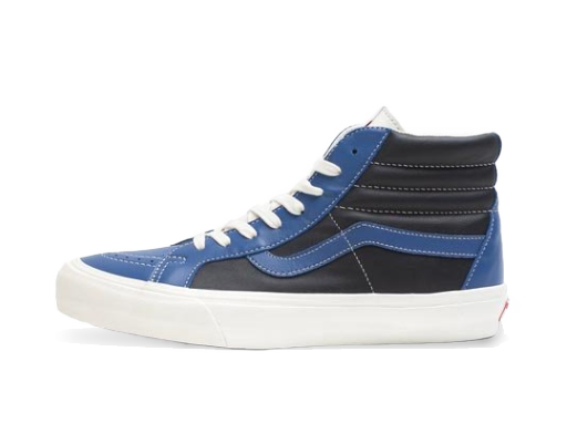 Skateboarding Vans Sk8-Hi Reissue VLT LX True Blue Black Modrá | VN0A4BVHXHU