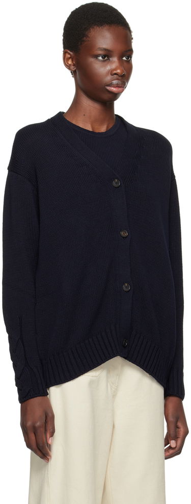 Sveter Max Mara Max Mara Lukas Knit Cardigan Navy | 2429346051600, 1