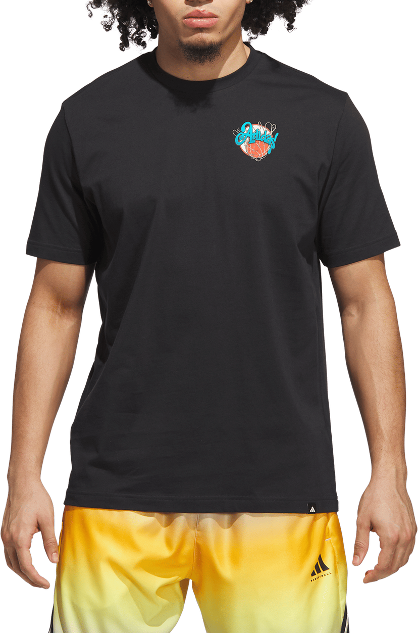 Tričko adidas Originals T-Shirt Nothing But Net Čierna | jv8428