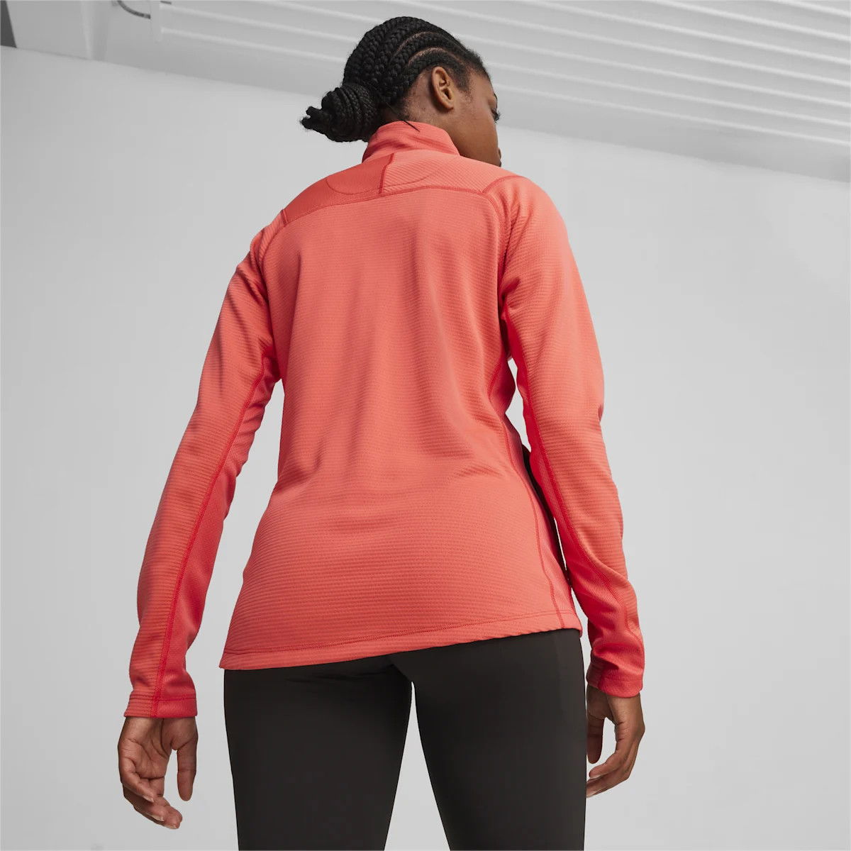 Mikina Puma W SEASONS LS 1/4 Polypropylene Rain Cell Ružová | 524908-25, 1