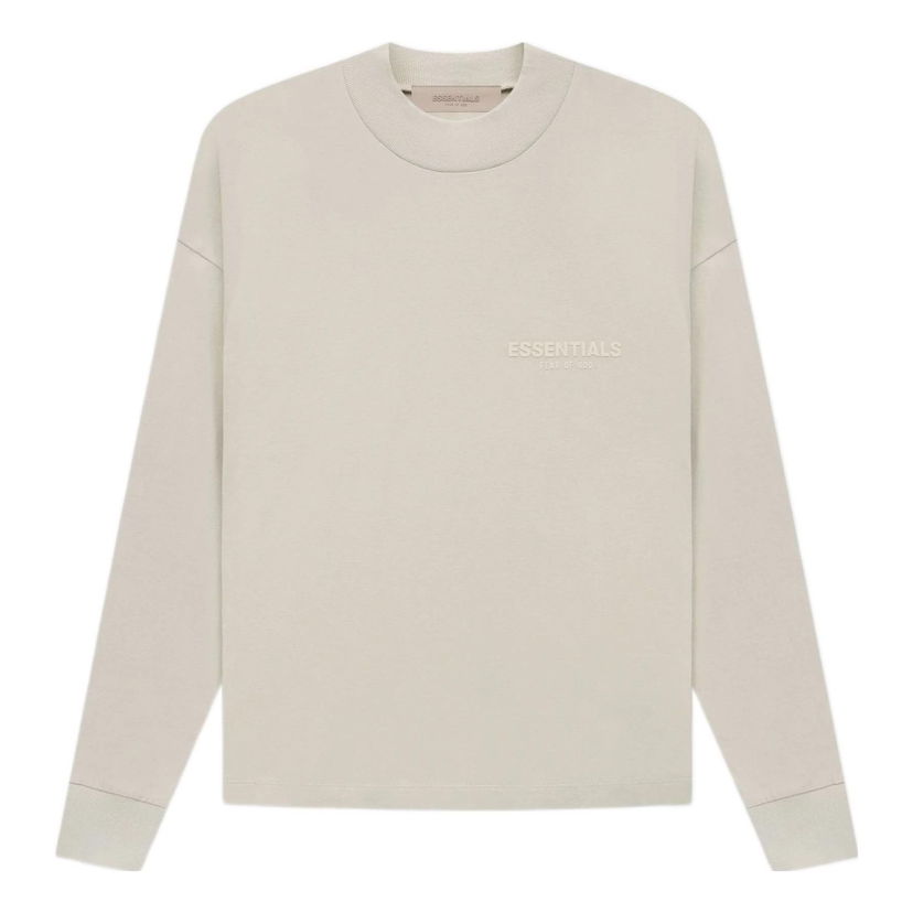Mikina Fear of God Essentials Tee Béžová | FOG-SS22-113