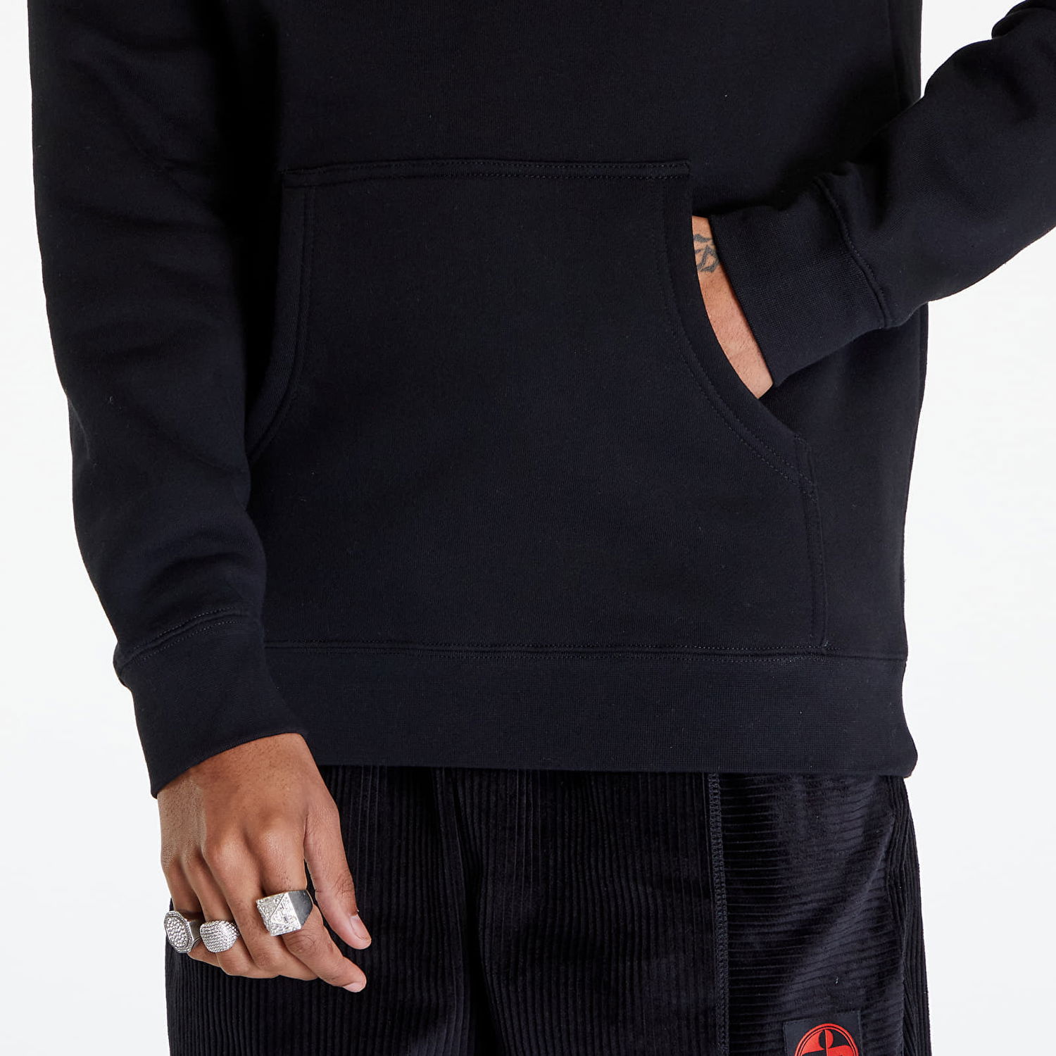 Mikina Pleasures Stack Hoodie Čierna | P24SP055 BLACK, 1