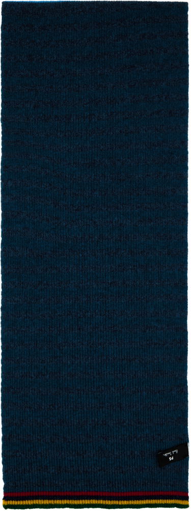 Šál Paul Smith PS Paul Smith Striped Knitted Scarf Modrá | M2A-151MK-M767-47-0, 1