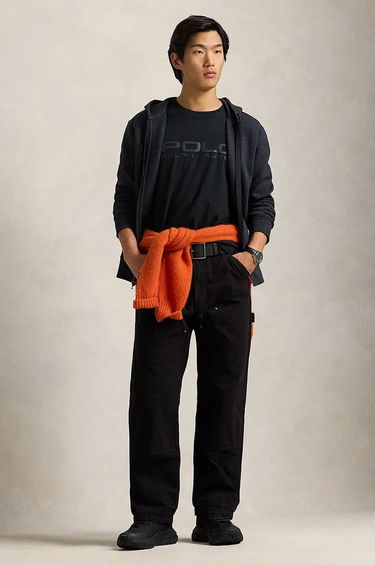 Mikina Polo by Ralph Lauren Polo-Pony Zipped Sweatshirt Fialová | 710881517, 3