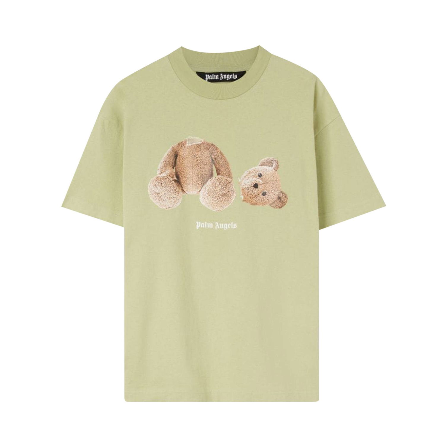 Tričko Palm Angels PA Bear Classic Tee Zelené | PMAA001F22JER0055160, 1