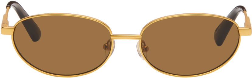 Slnečné okuliare Jacquemus Jacquemus 'The Alba' Sunglasses Hnedá | JAC120C1SUN