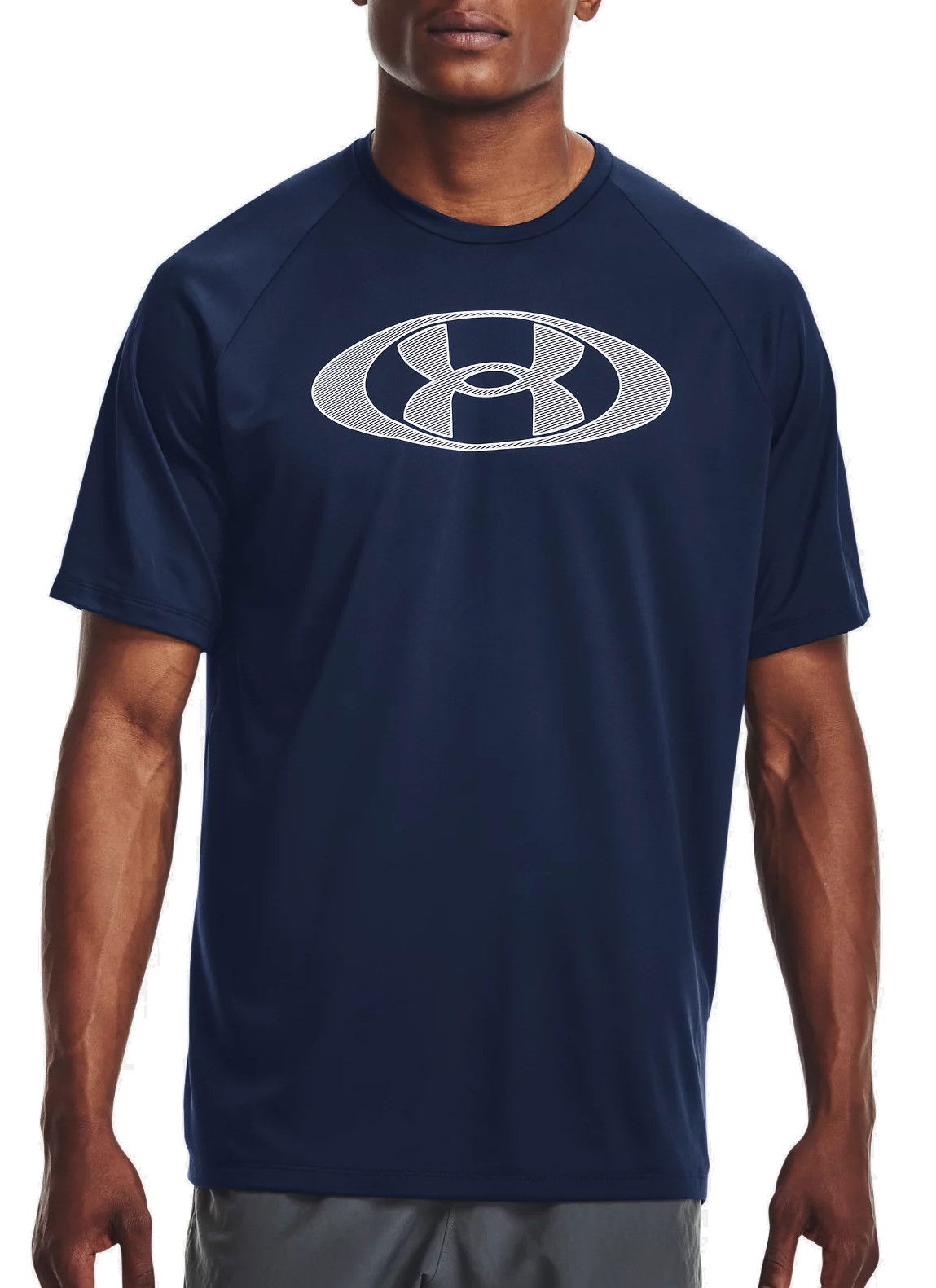 Tričko Under Armour UA TECH 2.0 LOCKERTAG T-Shirt Navy | 1366476-408, 0